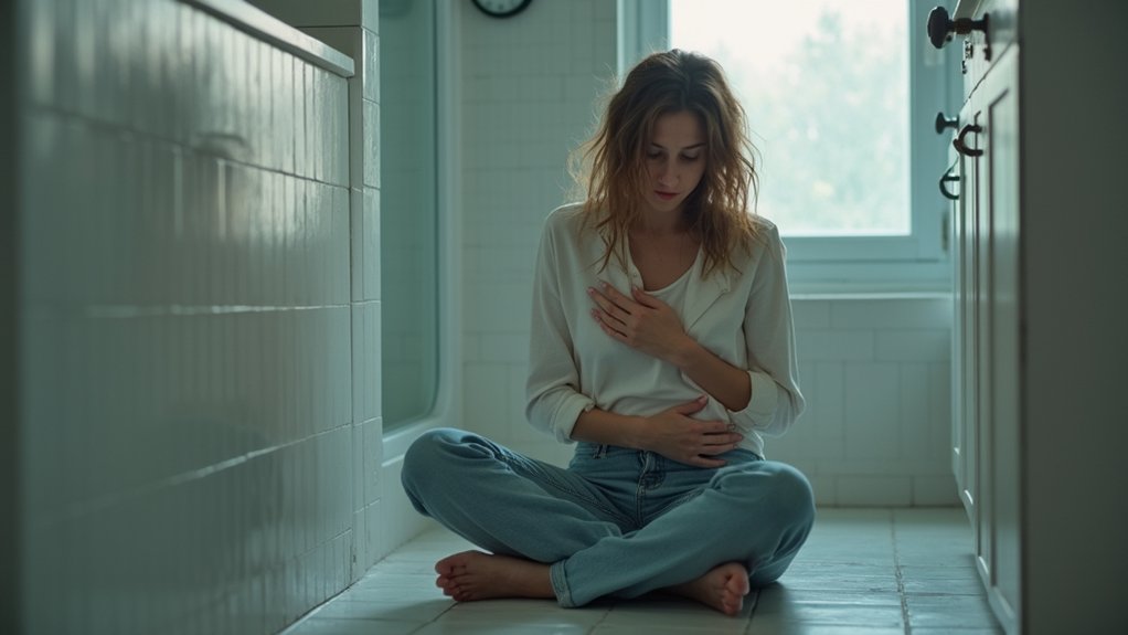 anxiety induced nausea duration fluctuates unpredictably